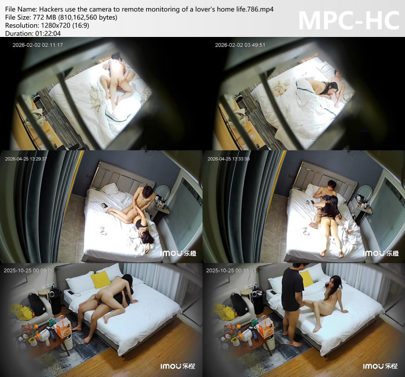 Hackers use the camera to remote monitoring of a lover's home life.786